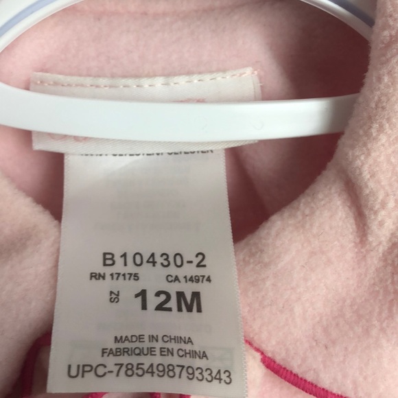 Baby coat in pink and ruffles - Picture 3 of 8